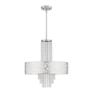 Allendale 4 Light Small Chandelier by Livex - 4066F