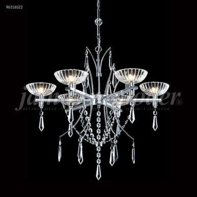 Medallion 6 Light Medium Chandelier by James Moder 96316S6LTCH - 96316S6LTCH