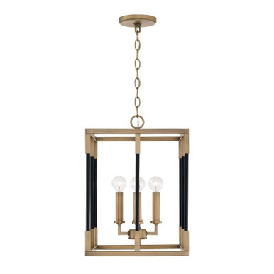 Bleeker 4 Light Mini Foyer Chandelier by Capital - 544741