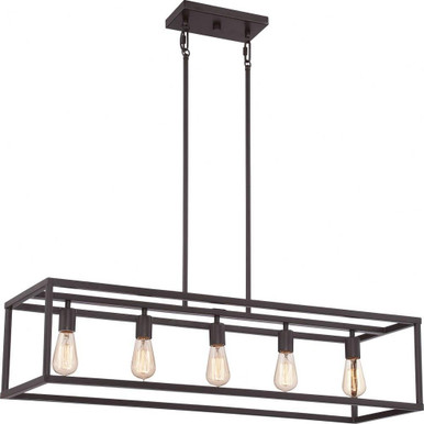 New Harbor 5 Light Oversized Island Chandelier by Quoizel - NHR538