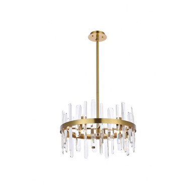 Serena 10 Light Large Pendant by Elegant - 2200D20