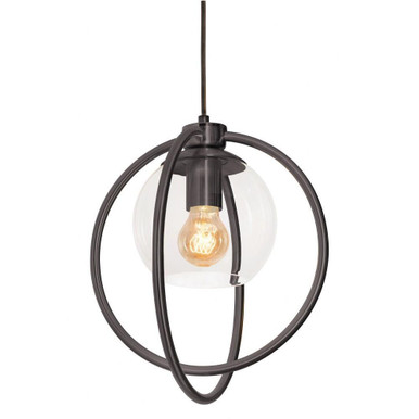 Jamie 1 Light Medium Pendant by AFX - JAMP12MB
