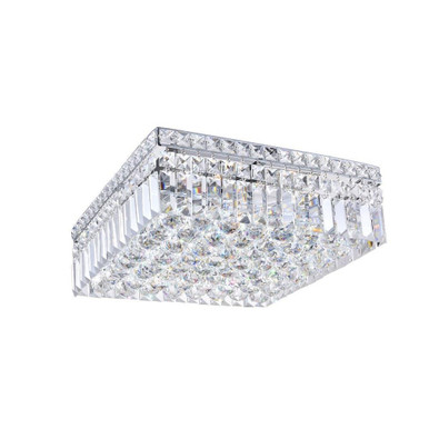 Colosseum 5 Light 14 Inch Wide Flush Mount by CWI - 8005C14C-S