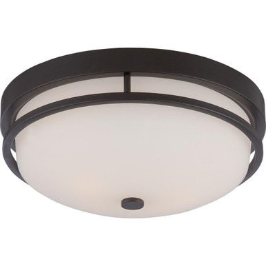 Nevel 2 Light 13 Inch Wide Flush Mount by Nuvo - 60-NF