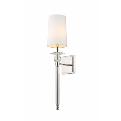 Ava 1 Light Wall Fixture by Z Lite - 804-1S-PN