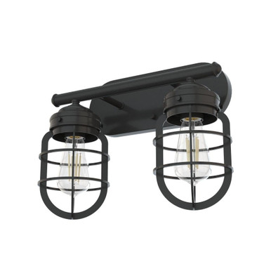 Starklake 2 Light Vanity Light by Hunter - 19043