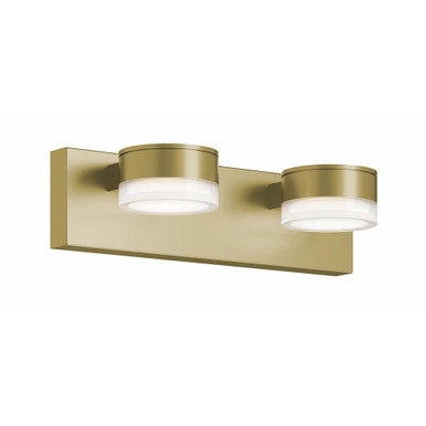 Emma 14W 2 LED Bath Vanity 4.38 Inch Tall and 16 Inch Wide by Afx - EMAV1604LAJUD