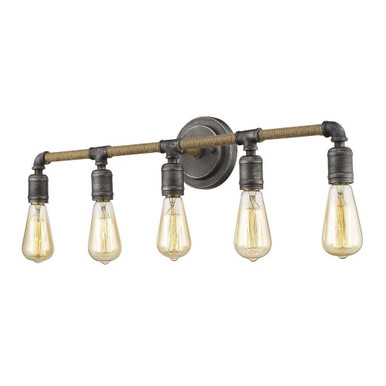 Grayson 5 Light Vanity Light by Acclaim - IN41329AGY