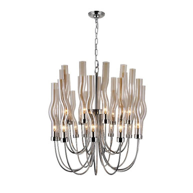 Meduse 22 Light Large Chandelier by CWI - 1203P29-22-613