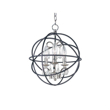 Orbit 3 Light Mini Chandelier by Maxim - 25140