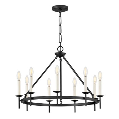 Copley 45W 9 LED Medium Ring Chandelier 27.75 Inch Wide by Hinkley - 47475