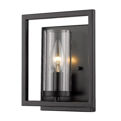 Marco 1 Light Candle Style Wall Sconce by Golden - 6068-1W
