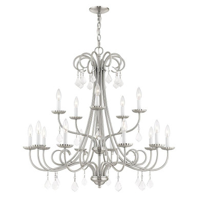 Daphne 15 Light Oversized Foyer Chandelier by Livex - 40879