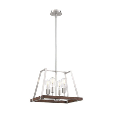 Outrigger 4 Light Medium Pendant by Nuvo - 60-68-4P