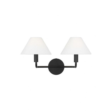 Colfax 2 Light Medium Wall Sconce 18.5 Inch Wide by Visual Comfort Studio - SLW1012