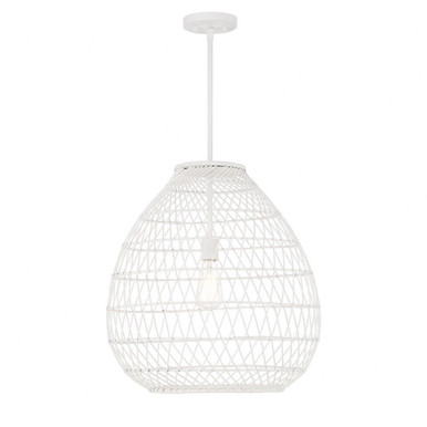 Maya 1 Light Large Pendant by Savoy House - 7-7681-1-83