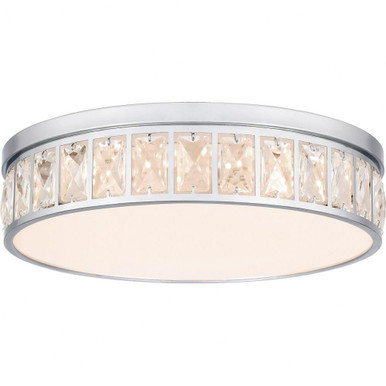 Gibson 31W LED 14.75 Inch Wide Flush Mount by Quoizel - GIB1615