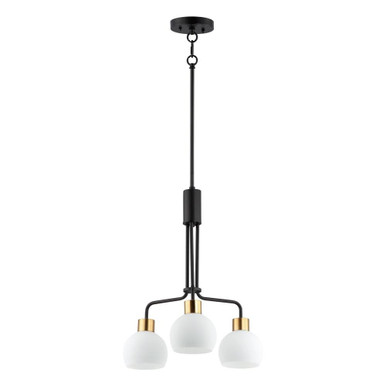Coraline 3 Light Medium Chandelier by Maxim - 11276SW