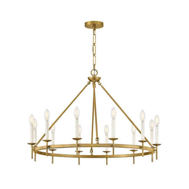 Copley 60W 12 LED Large Ring Chandelier 36 Inch Wide by Hinkley - 47476