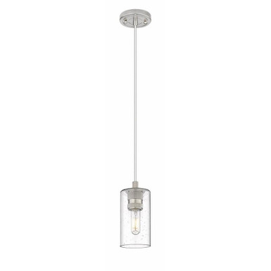 Crown Point One Light Mini Pendant by Innovations - 434-1P-PN-G434-7SDY