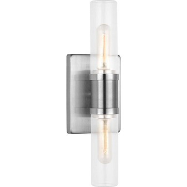 Keaton 2 Light Small Bath Vanity 16 X 5 Inch Wide by Visual Comfort Studio - 4465002C