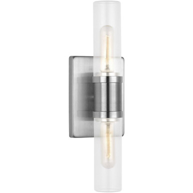 Keaton 2 Light Small Bath Vanity 16 X 5 Inch Wide by Visual Comfort Studio - 4465002C
