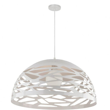Coral 1 Light Large Pendant by Dainolite - COR-201P