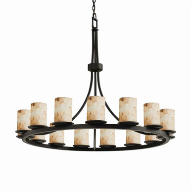 Alabaster Rocks Dakota 21 Light Oversized Chandelier by JD ALR-8716-10 - ALR-8716-10