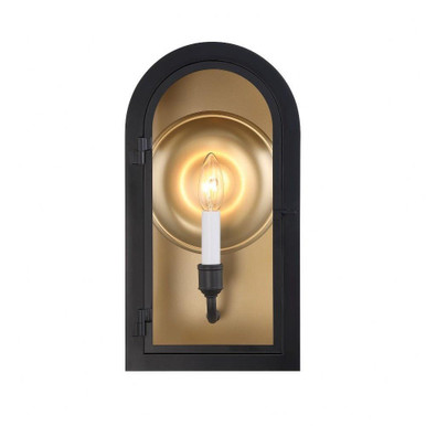 Grotto 1 Light Outdoor Wall Lantern 15 Inch and 8 Inch Wide by Savoy House - 5-410-331