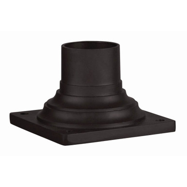 6 Inch Outdoor Pier Mount Adaptor by Livex - 7586-07