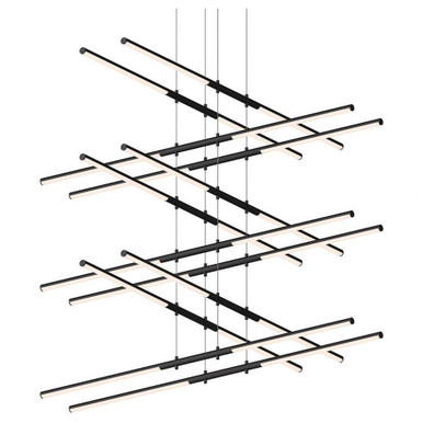Tik Tak 24 LED Pendant 47.5 Inch Wide by Sonneman - 2806