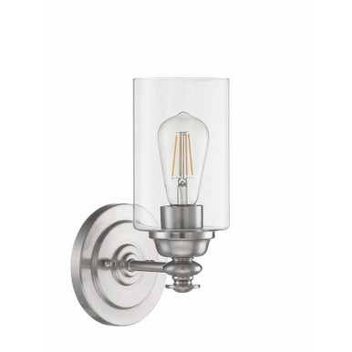 Dardyn One Light Wall Sconce 5.5 Inch wide by 11.13 Inch high by Craftmade - 49801-BNK-C