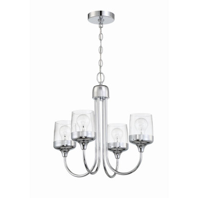 Wrenn 4 Light Small Chandelier by Craftmade - 58124