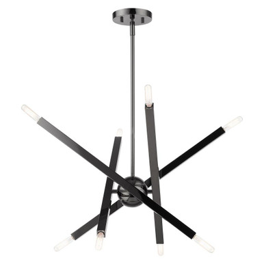 Moco 8 Light Medium Chandelier by Livex - 46985