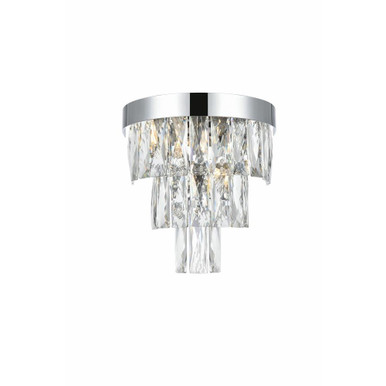 Josephine 2 Light Wall Sconce 10.5 Inch Tall and 10 Inch Wide by Elegant - 1060W10