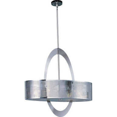 Mirage 6 Light Medium Pendant by Maxim - 22305PN