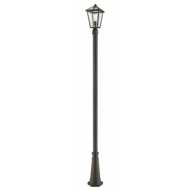 Talbot 1 Light Outdoor Post Mount Lantern 10 x 110.25 Inches by Z-Lite - 579PHMR-519P