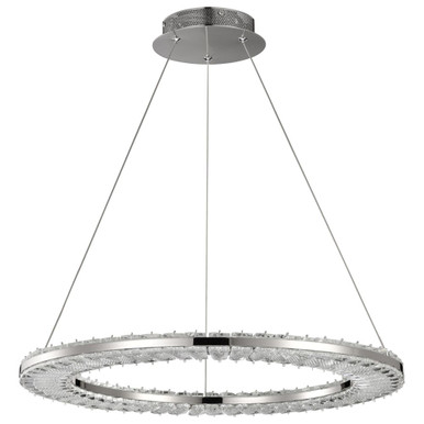 Nova 34W LED Pendant 1.25 Inch Tall and 22.88 Inch Wide by Nuvo - 62/2446