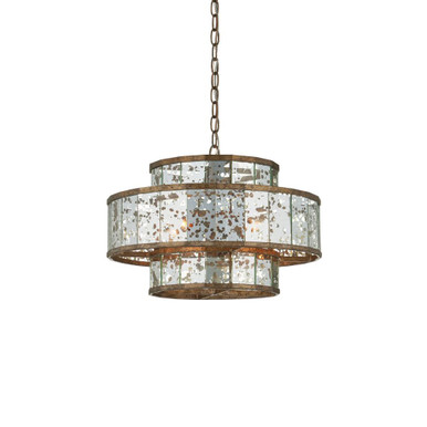 Fantine 4 Light Small Chandelier by Currey Company - 9759