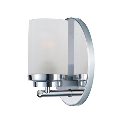 Corona 1 Light Frosted Glass Wall Sconce by Maxim - 10211FT