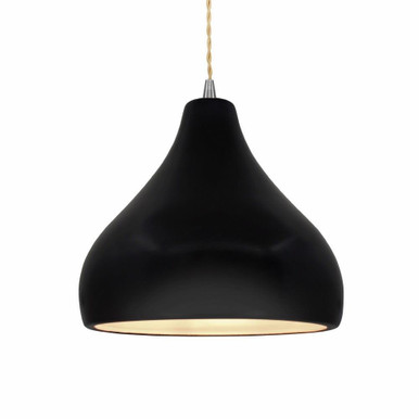Radiance 1 Light Medium Droplet Pendant by Justice Design - CER-6563TC
