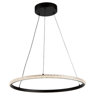 Nova 29W LED Light Large Pendant by Artcraft - AC6711BK