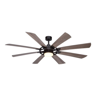 Burlington 1 Light Ceiling Fan 15 Inches Tall and 68 Inches Wide by Vaxcel - F0092