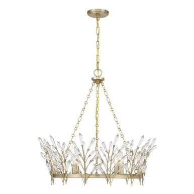 Orianna 6 Light Chandelier 26 Inch Tall and 26 Inch Wide by Savoy House - 1-4073-6-127