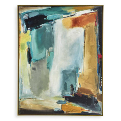 Painters High Revisited 66 Inch Framed Abstract Wall Art by Uttermost - 32332