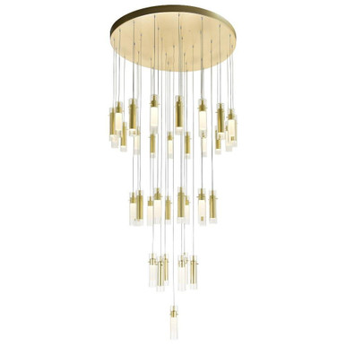 Olinda LED Light Large Chandelier by CWI - 1606P33-37-101