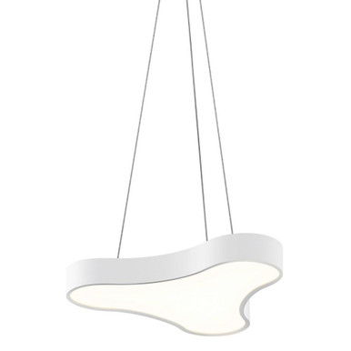 Corso Rhythm 30W 1 LED Pendant 2.25 Inch Tall and 20 Inch Wide by Sonneman - 1730-J20