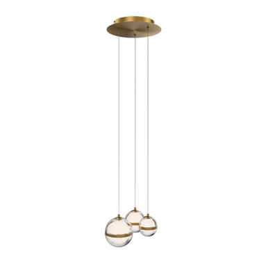 Cyllindra 28W 3 4CCT LED Pendant 6.38 Inch Tall X 5.88 Inch Wide by dweLED - PD-77503R
