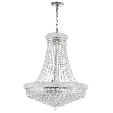 Empire 18 Light Chandelier with Chrome Finish by CWI  - 8001P28C