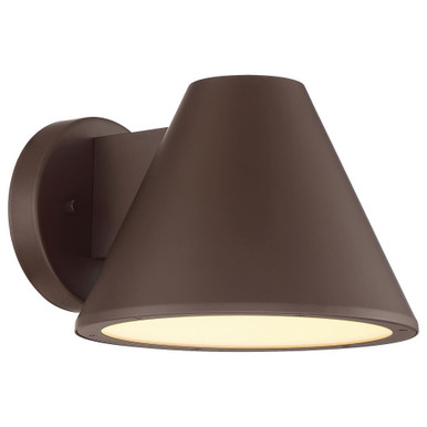 Tortuga 24W 1 LED Outdoor Wall Lantern by Access - TL-20365LEDDMG-BRZ/FST